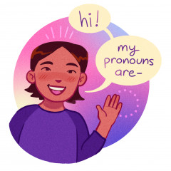 Gender Pronouns - You, Staff and Volunteers